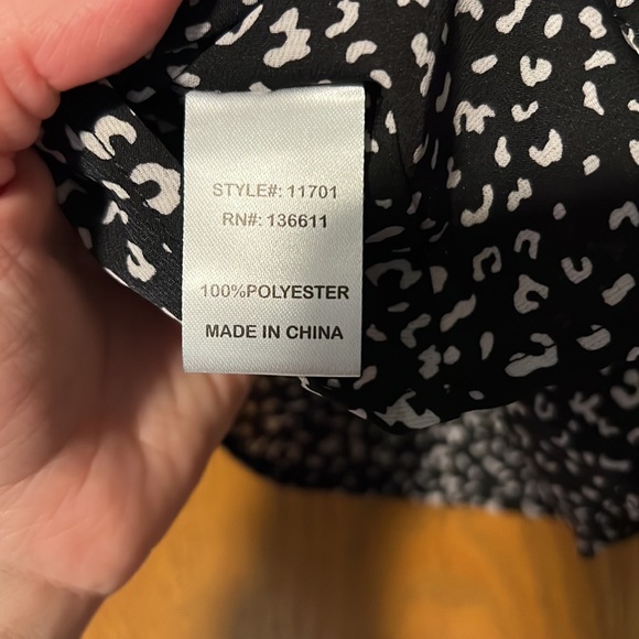 P.S. Love animal print cami - size M - Picture 7 of 8